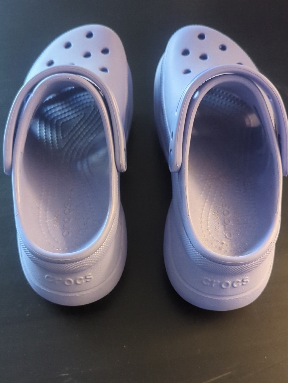 CROCS  Classic Platform Clog in Light Lavender